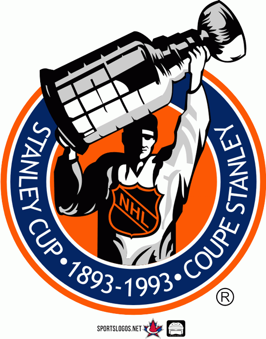 Stanley Cup Playoffs 1993 Anniversary Logo t shirts iron on transfers